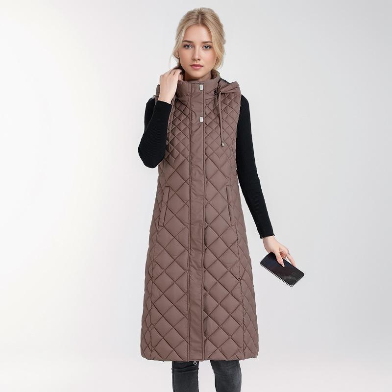 Lightweight Down Cotton Vest Medium To Long Length Women s Clothing 2024 New Fashion Jacket L светло-серый
Lightweight Down Cotton Vest Medium To Long Length Women s Clothing 2024 New Fashion Jacket L светло-серый