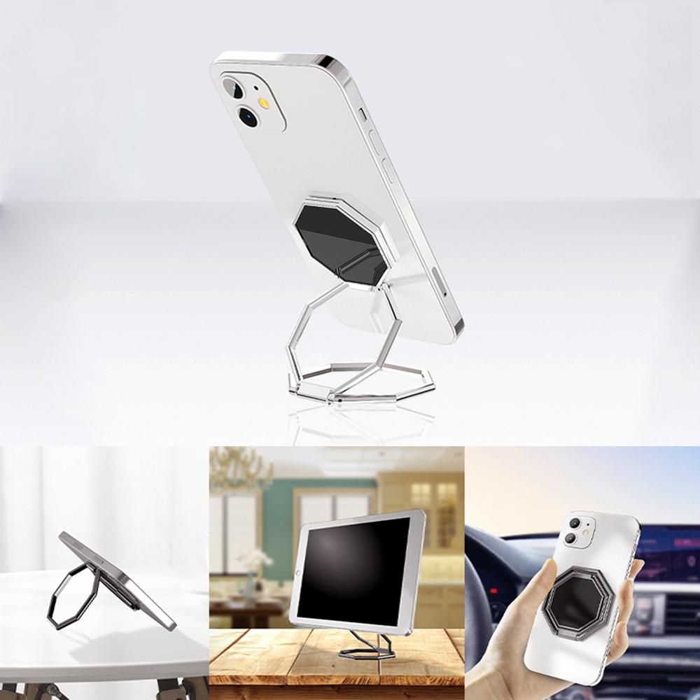 Multi Angle Finger Kickstand Desktop Phone Holder Retractable Foldable Ring Buckle срібний
Multi Angle Finger Kickstand Desktop Phone Holder Retractable Foldable Ring Buckle срібний