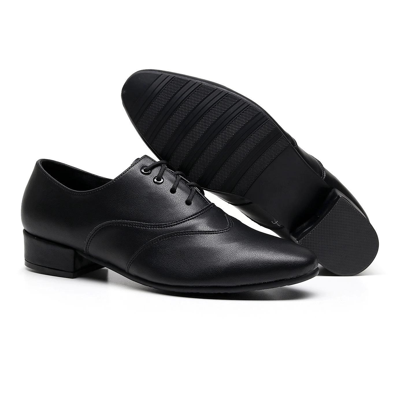 Mens Dance Shoes Latin Ballroom Dance Shoes Soft Sole Black Leather Jazz Shoes For Boys Heels 2.5cm Training Party Dancing Shoes 37 чёрный
Mens Dance Shoes Latin Ballroom Dance Shoes Soft Sole Black Leather Jazz Shoes For Boys Heels 2.5cm Training Party Dancing Shoes 37 чёрный