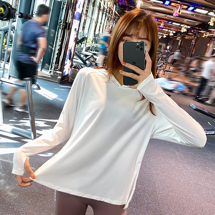 Женская толстовка с капюшоном, облегающего кроя, с длинными рукавами, для йоги и бега - Большой размер, пуловер на осень/зиму Large белый
Женская толстовка с капюшоном, облегающего кроя, с длинными рукавами, для йоги и бега - Большой размер, пуловер на осень/зиму Large белый