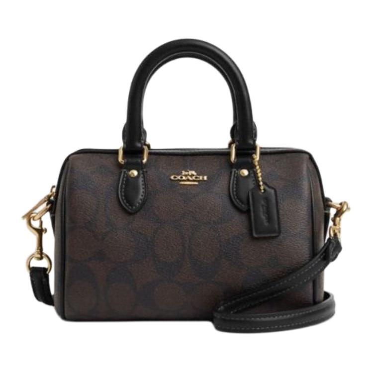 Coach Rowan 18 Classic Elegant Logo PVC Shoulder Crossbody Bag Women Bags Brown Black CS183-IMAA8 Basic Set (Bag+Dust Bag)
Coach Rowan 18 Classic Elegant Logo PVC Shoulder Crossbody Bag Women Bags Brown Black CS183-IMAA8 Basic Set (Bag+Dust Bag)