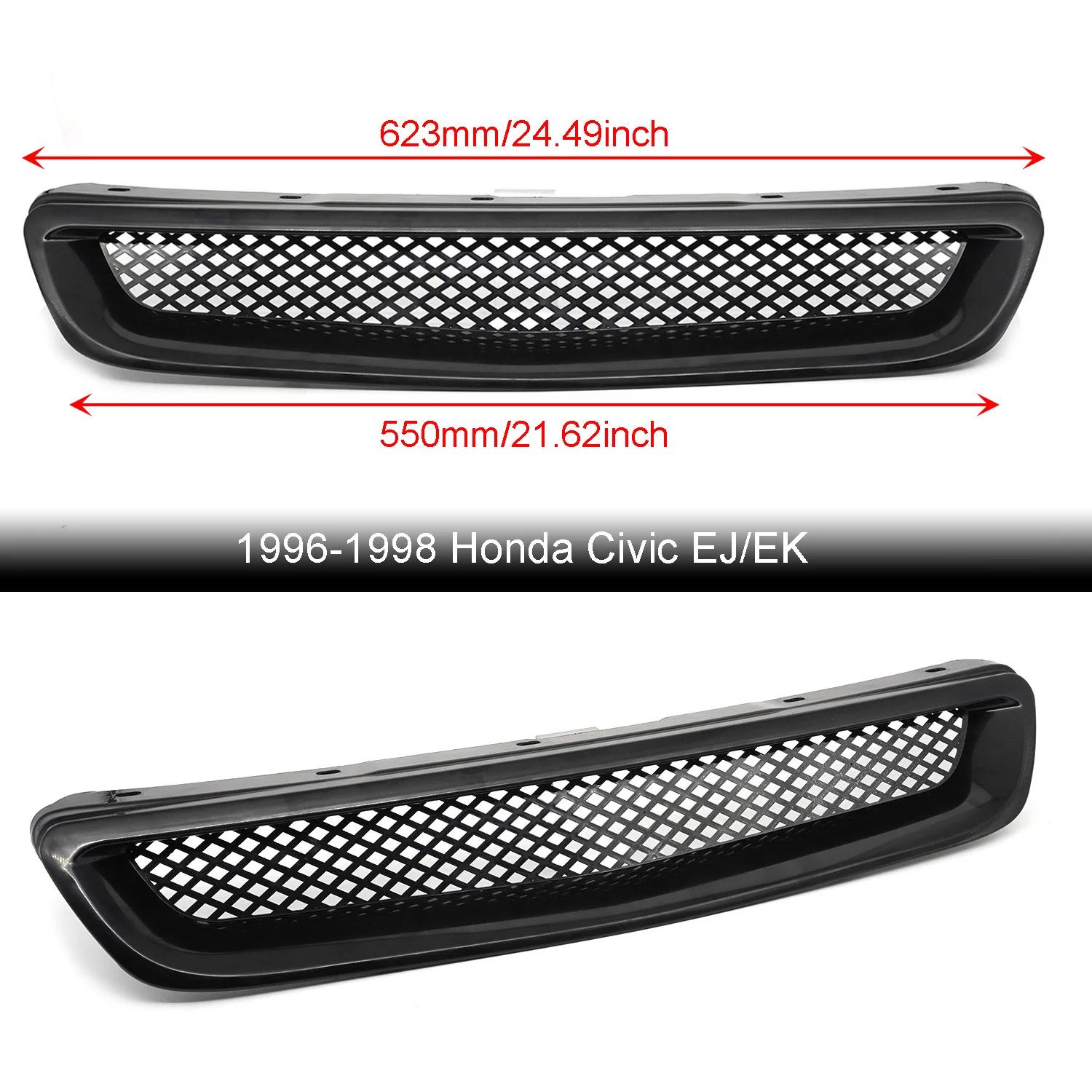 Car Black Front Bumper Grill Hood Mesh ABS Plastic for Honda Civic EK EJ 1996-1998 1999-2000 2001-2003 Bumper Racing Grill
Car Black Front Bumper Grill Hood Mesh ABS Plastic for Honda Civic EK EJ 1996-1998 1999-2000 2001-2003 Bumper Racing Grill
