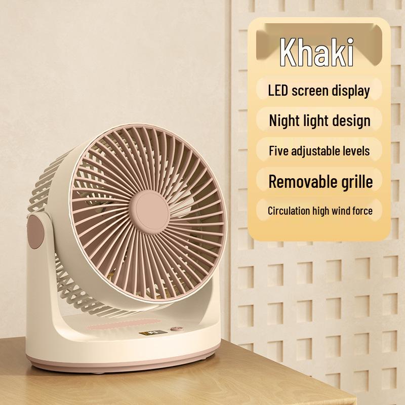 Portable USB Rechargeable Electric Desk Fan for Home, Office, Dorm, & Student Use Rechargeable with 1800mAh Battery хаки
Portable USB Rechargeable Electric Desk Fan for Home, Office, Dorm, & Student Use Rechargeable with 1800mAh Battery хаки