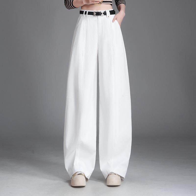 Women s Relaxed Wide-Leg Scimitar Pants - 2026 Spring/Summer Collection, Loose Drapey Style, Straight-Leg, Casual Suit Pants 30/2XL (125-135 lbs) брудно-білий
Women s Relaxed Wide-Leg Scimitar Pants - 2026 Spring/Summer Collection, Loose Drapey Style, Straight-Leg, Casual Suit Pants 30/2XL (125-135 lbs) брудно-білий