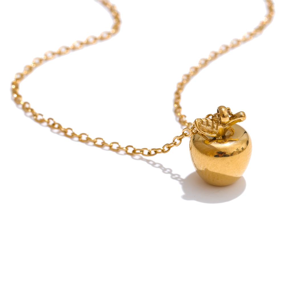 Yhpup Apple Pendant Necklace Earrings Stainless Steel Gold & Platinum PVD Plated Tarnish Resistant Fashion Charm Jewelry 2025
Yhpup Apple Pendant Necklace Earrings Stainless Steel Gold & Platinum PVD Plated Tarnish Resistant Fashion Charm Jewelry 2025