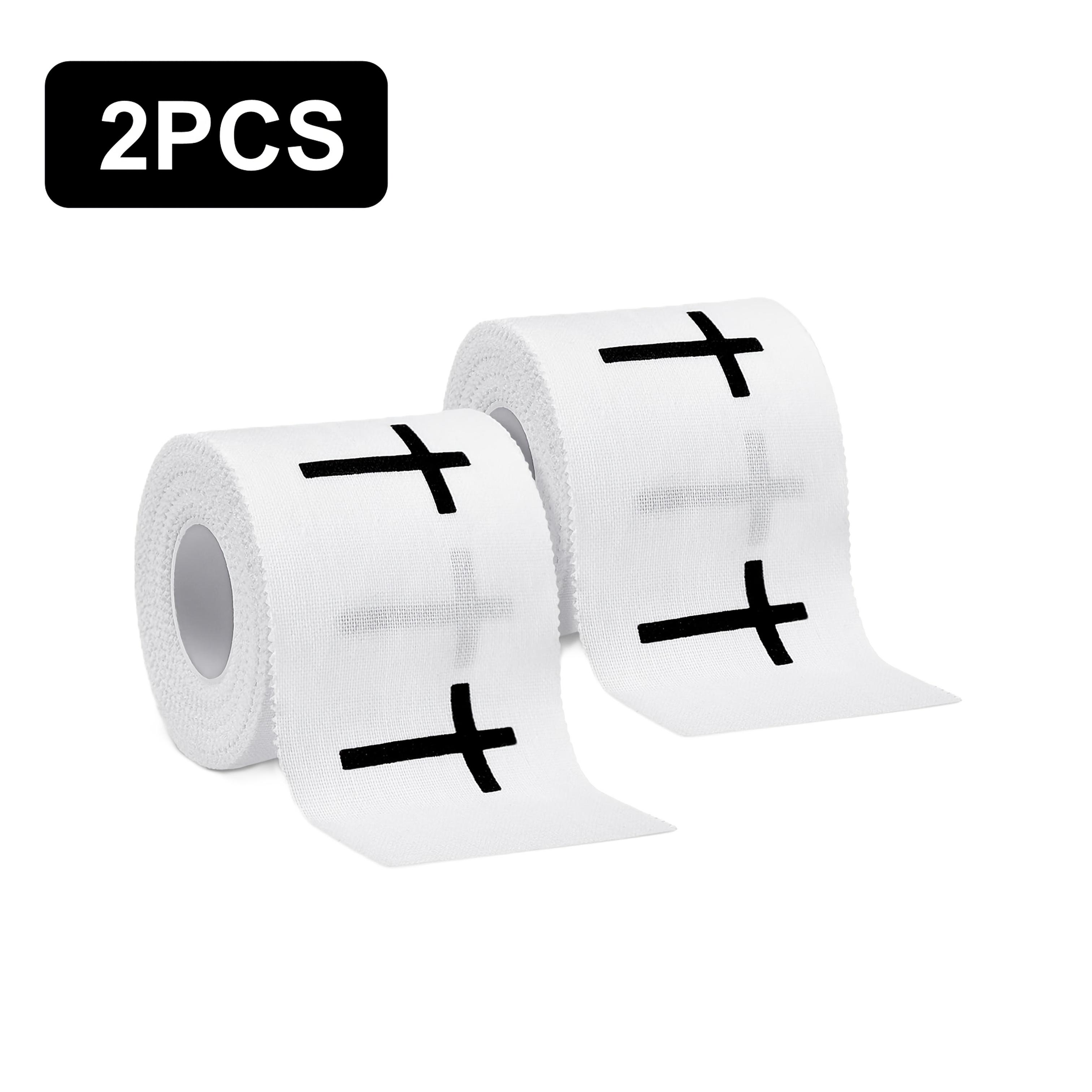 2pcs + Sports Wristbands | White Athletic Tape for Gym, Football and Baseball
2pcs + Sports Wristbands | White Athletic Tape for Gym, Football and Baseball