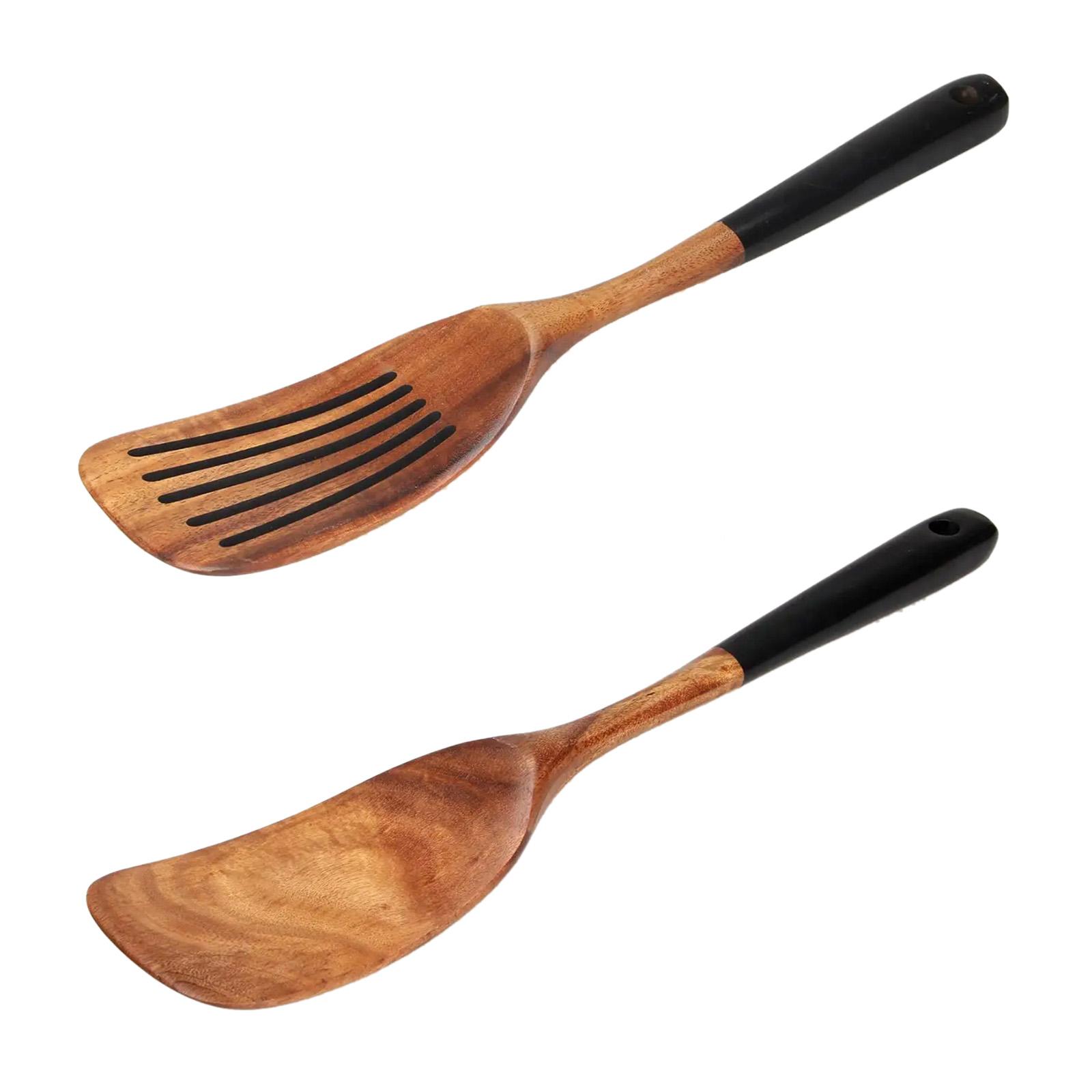 2Pcs/Set Acacia Wood Cooking Utensil Long Handle Spatula+Slotted Spatula Kitchen Tools (BPA Free, No FDA)
2Pcs/Set Acacia Wood Cooking Utensil Long Handle Spatula+Slotted Spatula Kitchen Tools (BPA Free, No FDA)
