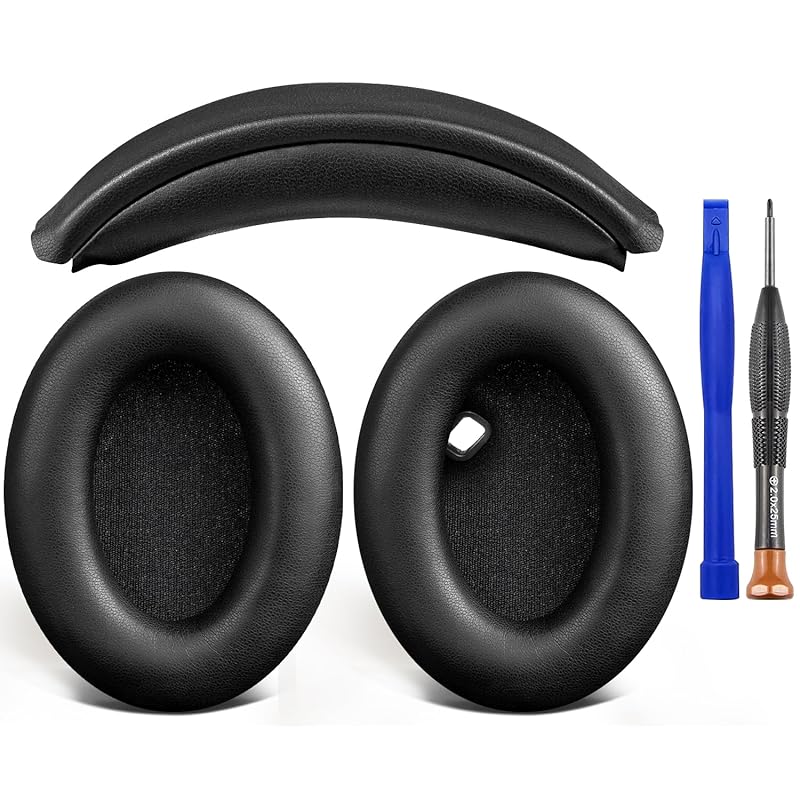 SOULWIT ear pads + headband set Sony WH-1000XM4 (WH1000XM4) Over-Ear for headset exchange kit headphone replacement pad Prevention of deterioration
SOULWIT ear pads + headband set Sony WH-1000XM4 (WH1000XM4) Over-Ear for headset exchange kit headphone replacement pad Prevention of deterioration