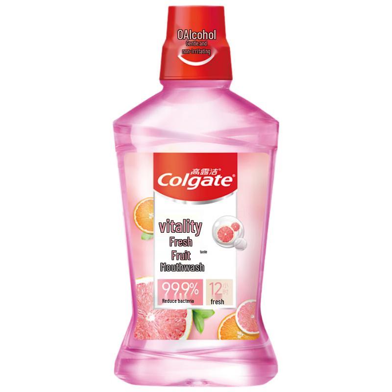 Colgate Vitality Fruit Flavor Mouthwash
Colgate Vitality Fruit Flavor Mouthwash
