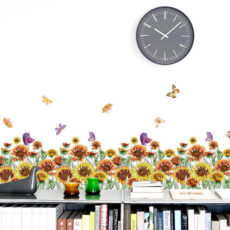 HM71016 Xiangyang flower skirting line warm bedroom porch cabinet bay window bathroom background decorative wall stickers
HM71016 Xiangyang flower skirting line warm bedroom porch cabinet bay window bathroom background decorative wall stickers