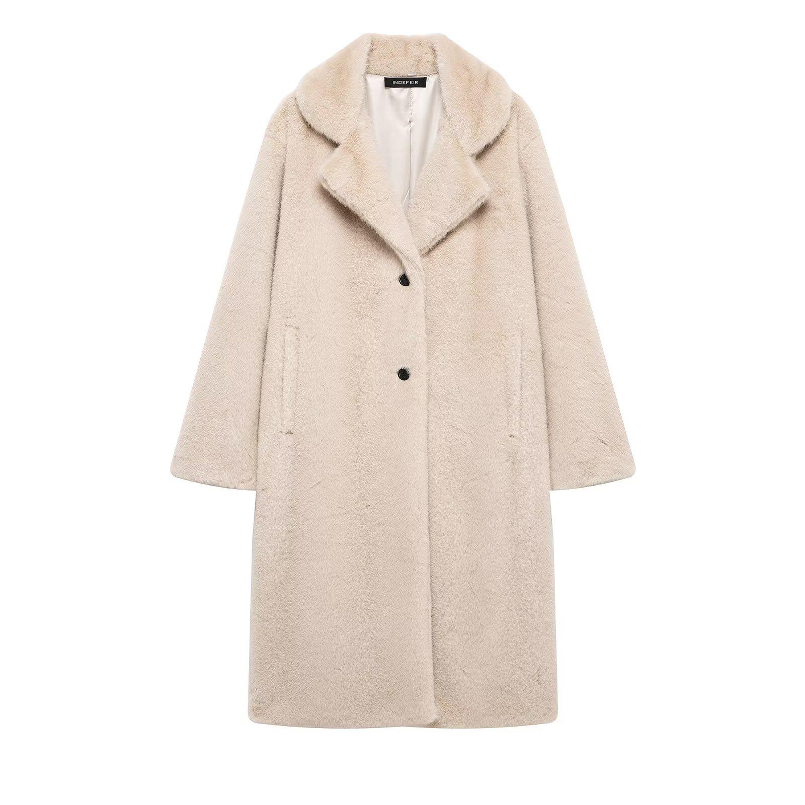 2024 Зимнее женское пальто из искусственного меха в европейском и американском стиле, 6318245 Extra Small абрикосовый
2024 Зимнее женское пальто из искусственного меха в европейском и американском стиле, 6318245 Extra Small абрикосовый