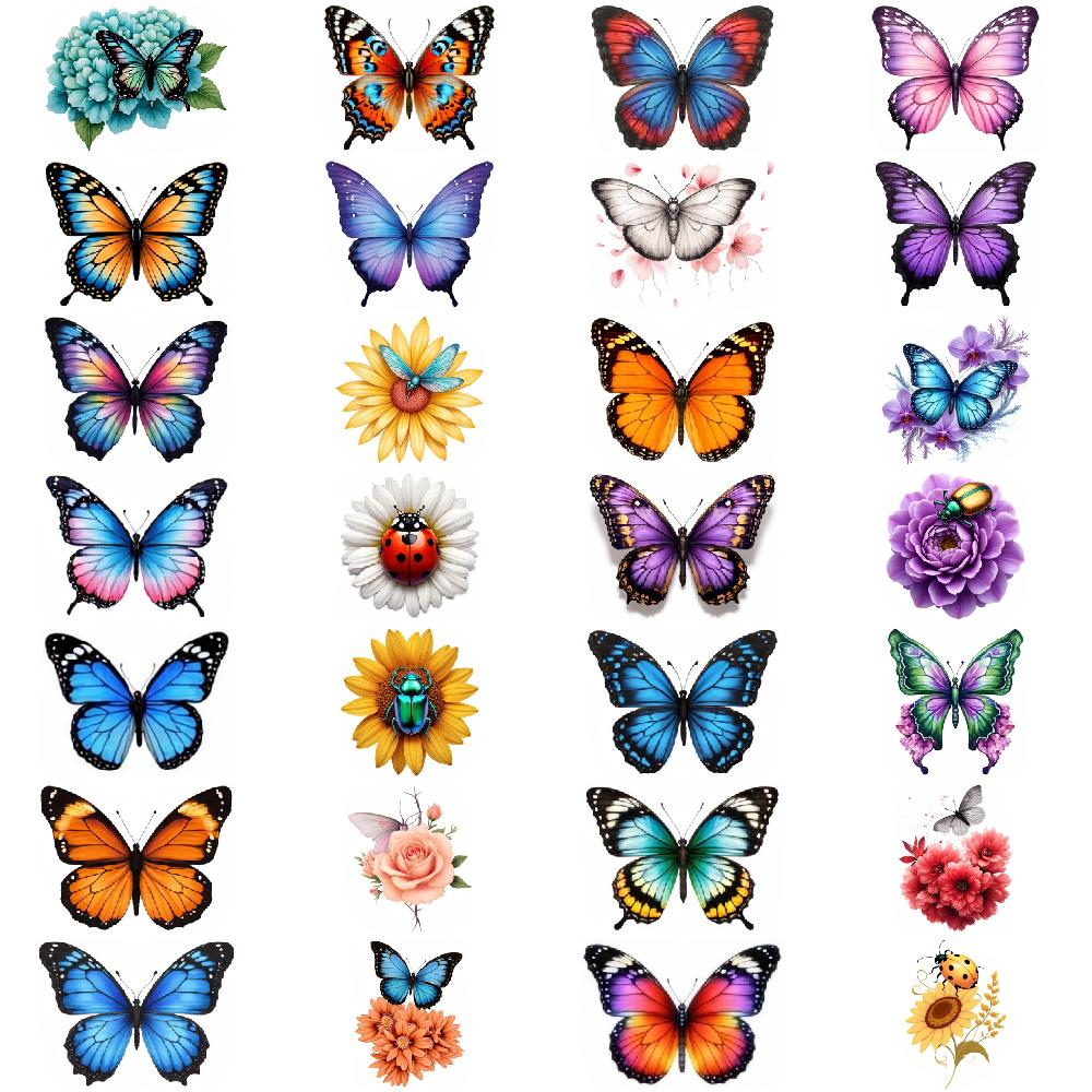 28PCS Butterfly Temporary Tattoos Long Lasting Body Stickers 3D Floral Adult Men Women Stickers Cosplay Party Stickers Props
28PCS Butterfly Temporary Tattoos Long Lasting Body Stickers 3D Floral Adult Men Women Stickers Cosplay Party Stickers Props