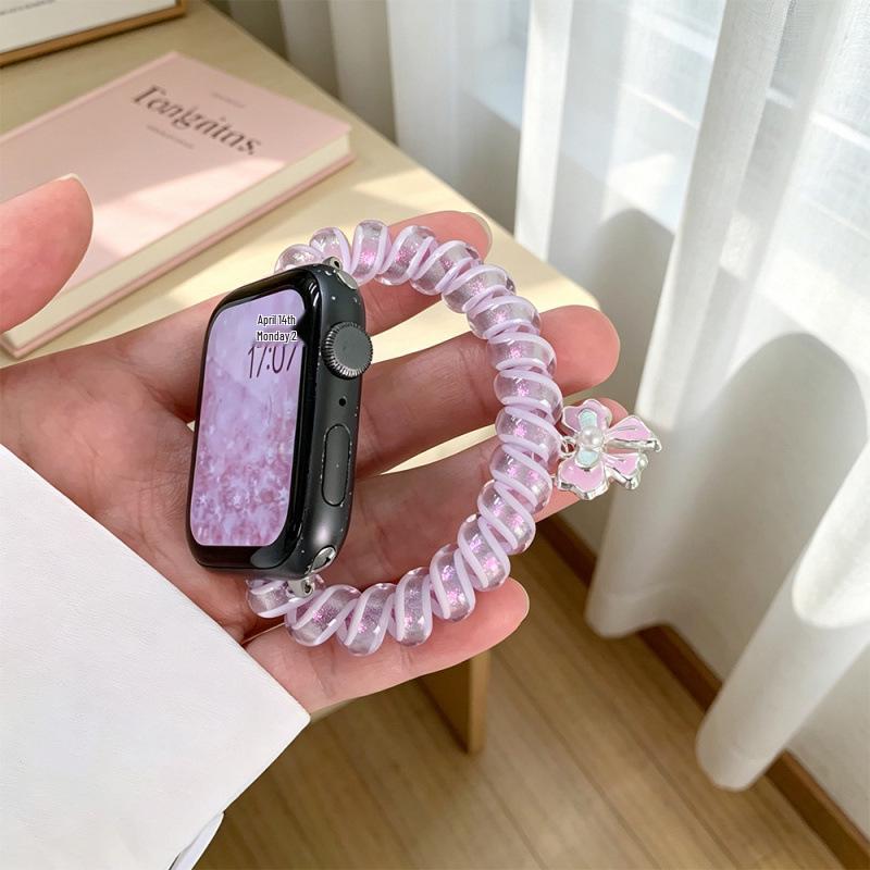 Apple Watch 11 Strap & Iridescent Bow Phone Lanyard for iWatch Series E, Huawei GT6 Huawei Band 8/9/10 веселковий/фіолетовий
Apple Watch 11 Strap & Iridescent Bow Phone Lanyard for iWatch Series E, Huawei GT6 Huawei Band 8/9/10 веселковий/фіолетовий