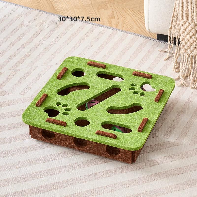 Cat Puzzle Maze Ball Toy Intelligence Training With Bell Interactive Kitten Play Toy Indoor Self Entertainment Boredom Relief
Cat Puzzle Maze Ball Toy Intelligence Training With Bell Interactive Kitten Play Toy Indoor Self Entertainment Boredom Relief