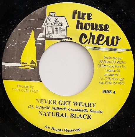 7inch Record NATURAL BLACK / GLAMOUR MURPHY - Never Get Weary / Haters NONE Firehouse Crew Jamaica Reggae, Ska & Dub Used
7inch Record NATURAL BLACK / GLAMOUR MURPHY - Never Get Weary / Haters NONE Firehouse Crew Jamaica Reggae, Ska & Dub Used
