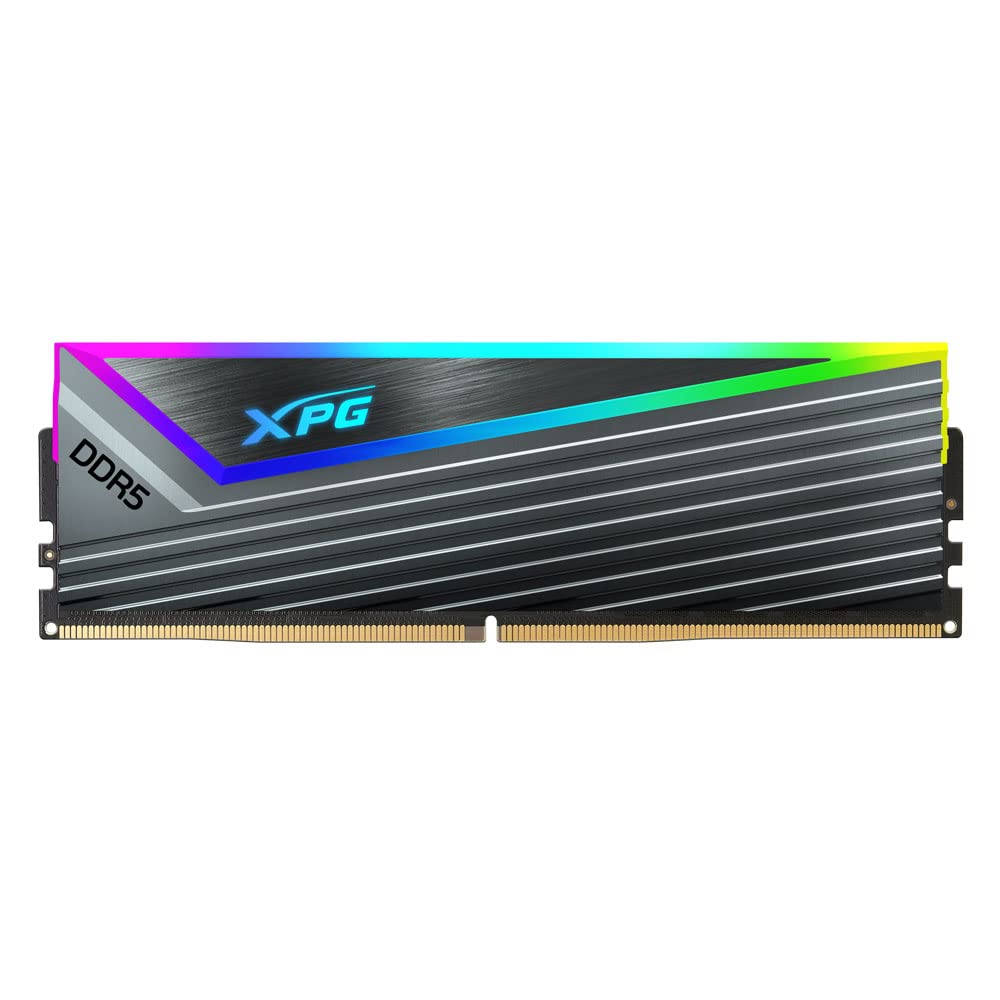 ADATA XPG PC Memory DDR5 6400MHz CASTER RGB Gray 16GB CL32-39-39 AX5U6400C3216G-CCARGY-I
ADATA XPG PC Memory DDR5 6400MHz CASTER RGB Gray 16GB CL32-39-39 AX5U6400C3216G-CCARGY-I