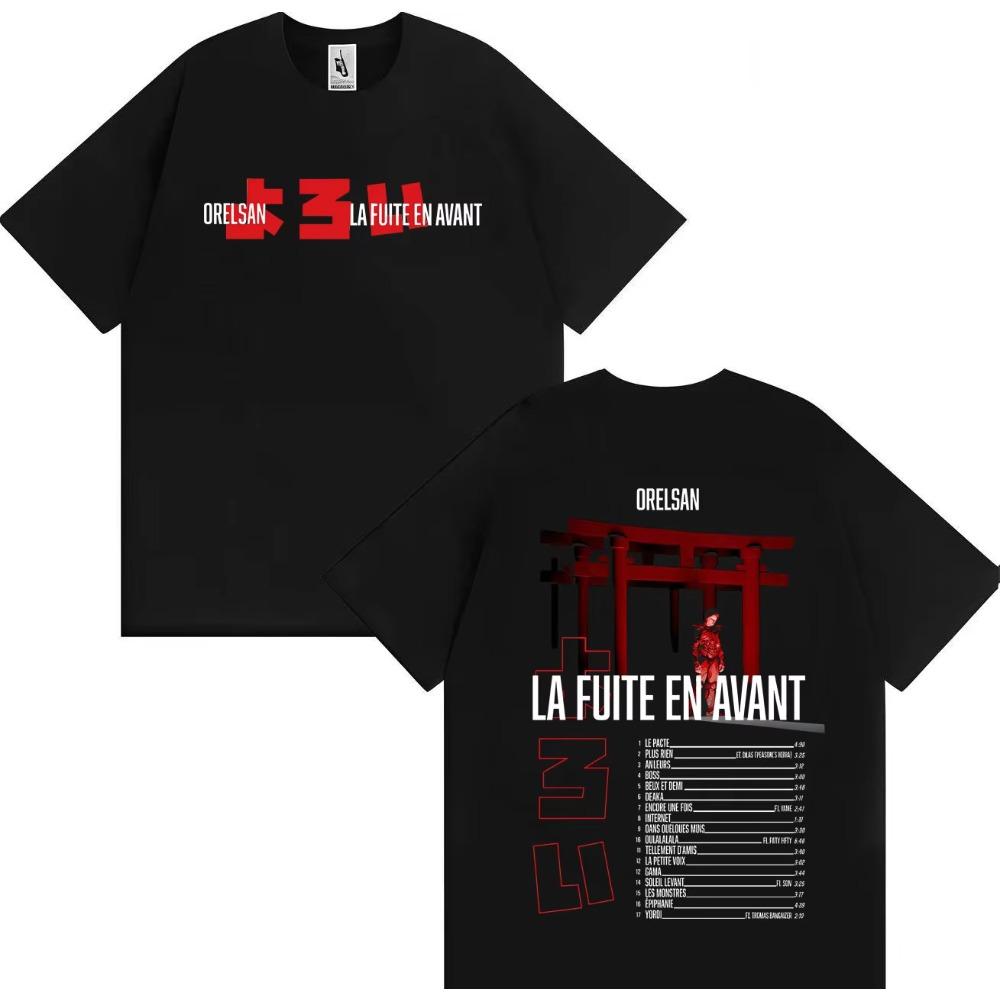 Rapper Orelsan Album Double Sided Print Fashion Graphic Tshrit Unisex Women Casual Oversized Comfort ONeck Tshirts Streetwear 3XL
Rapper Orelsan Album Double Sided Print Fashion Graphic Tshrit Unisex Women Casual Oversized Comfort ONeck Tshirts Streetwear 3XL