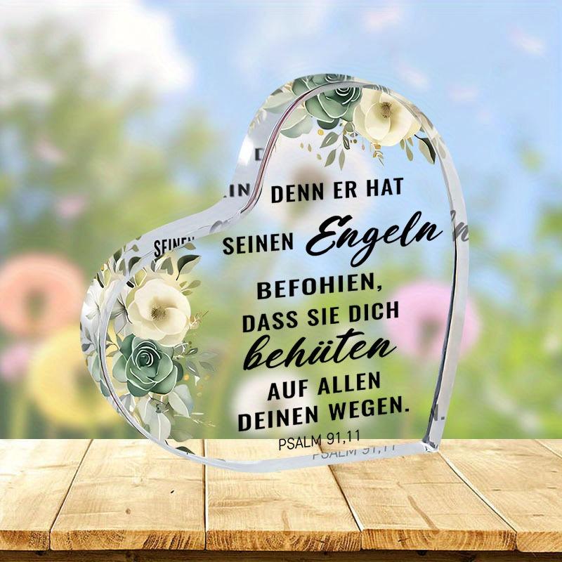2D Flat, Bible Verse Acrylic Christian Gift Desktop Decor Plaque, Home Decor Plaque Hanging Wall Art Decorative Garden Decoration for Room Door Signs 10*10CM
2D Flat, Bible Verse Acrylic Christian Gift Desktop Decor Plaque, Home Decor Plaque Hanging Wall Art Decorative Garden Decoration for Room Door Signs 10*10CM