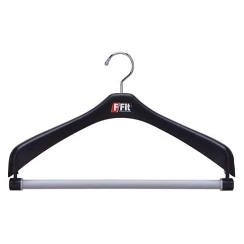 F-Fit Rotating Jacket Hanger, 42cm, Black, Set of 5
F-Fit Rotating Jacket Hanger, 42cm, Black, Set of 5