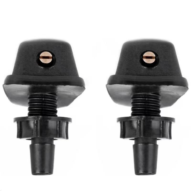 Universal Car Windshield Washer Nozzle Replacement 2pc Adjustable Spray Jet Washer Nozzle Compatible with Most Vehicles One Size
Universal Car Windshield Washer Nozzle Replacement 2pc Adjustable Spray Jet Washer Nozzle Compatible with Most Vehicles One Size