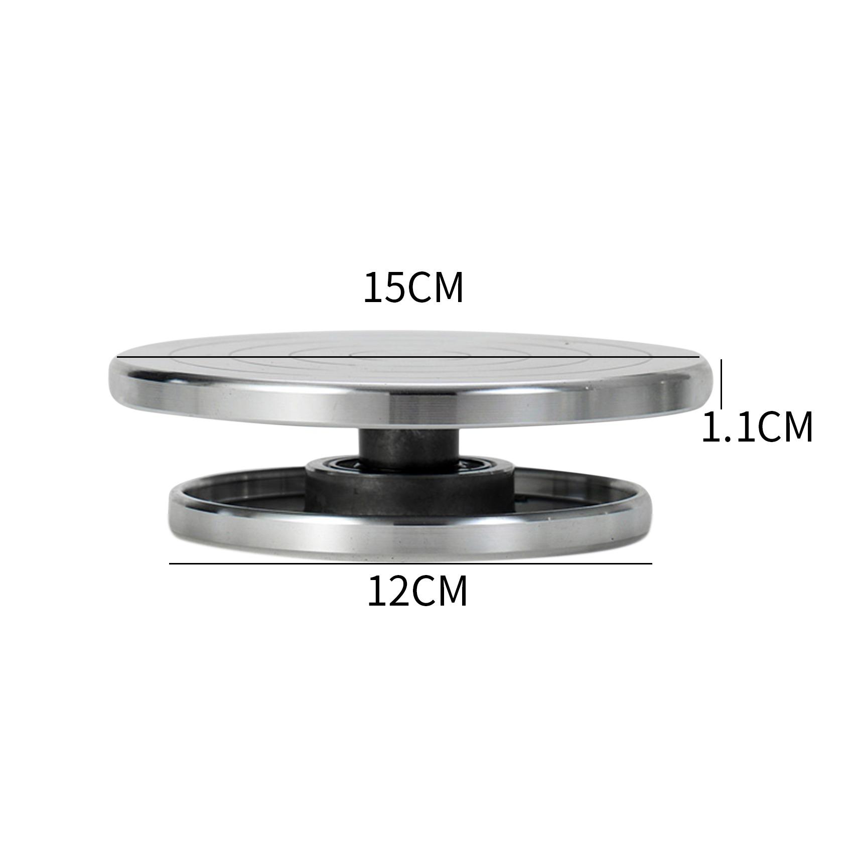 15cm-30cm Double Face Use Aluminum Turntable for Ceramic Clay Sculpture Platform Pottery Wheel Lazy Rotary Tools High Quality
15cm-30cm Double Face Use Aluminum Turntable for Ceramic Clay Sculpture Platform Pottery Wheel Lazy Rotary Tools High Quality