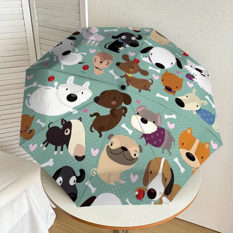1pc Cute Cartoon Dogs Pattern Umbrella with Plastic Handle,Suitable for All Seasons Home Travel Outdoor UmbrellaDD021
1pc Cute Cartoon Dogs Pattern Umbrella with Plastic Handle,Suitable for All Seasons Home Travel Outdoor UmbrellaDD021