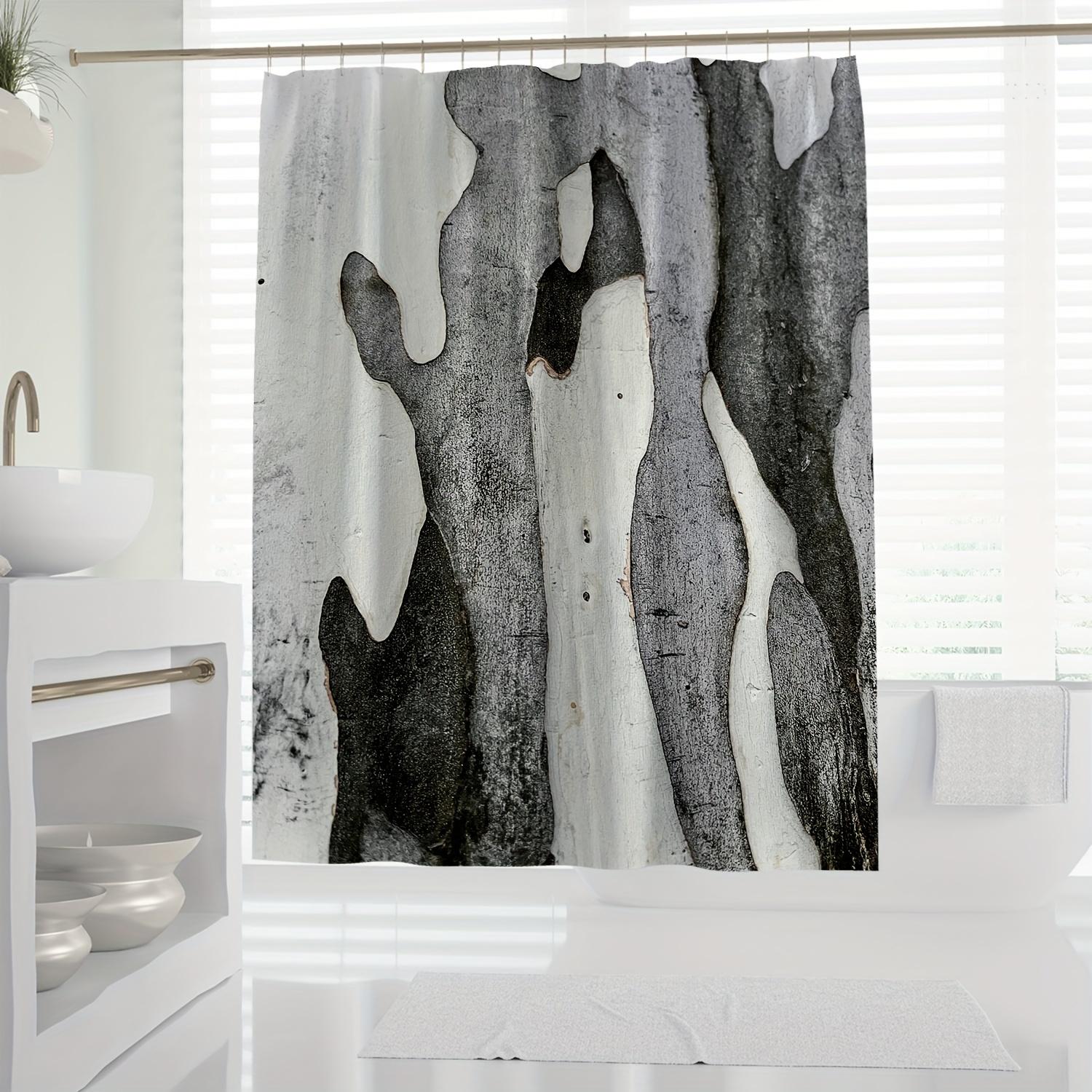 1Pc Abstract Texture Digital Print Shower Curtain - Machine Washable Polyester Bathroom Decor With Hooks, Artistic Design For W60H190(CM)-1 Pcs
1Pc Abstract Texture Digital Print Shower Curtain - Machine Washable Polyester Bathroom Decor With Hooks, Artistic Design For W60H190(CM)-1 Pcs