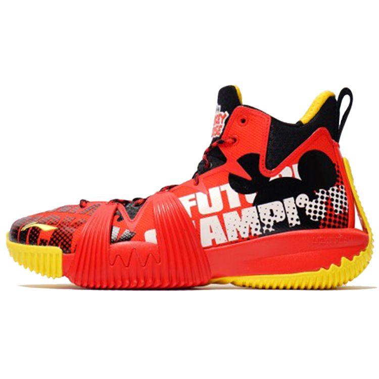 Кроссовки мужские Disney X Li Ning Badfive Mickey High-Top Basketball, красные ABFQ005-13
Кроссовки мужские Disney X Li Ning Badfive Mickey High-Top Basketball, красные ABFQ005-13