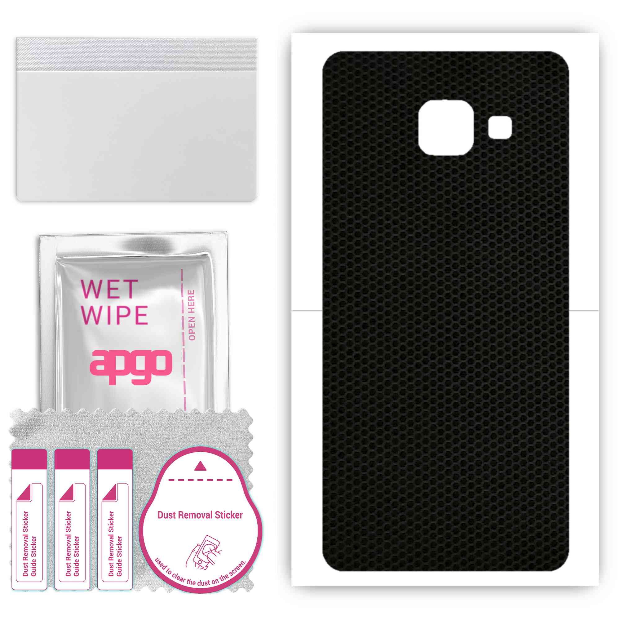 apgo Protective Skin Sticker for the back compatible with Samsung Galaxy A3 2016 A310F, Wrap Film, Foil, Vinyl - Pattern Matrix
apgo Protective Skin Sticker for the back compatible with Samsung Galaxy A3 2016 A310F, Wrap Film, Foil, Vinyl - Pattern Matrix