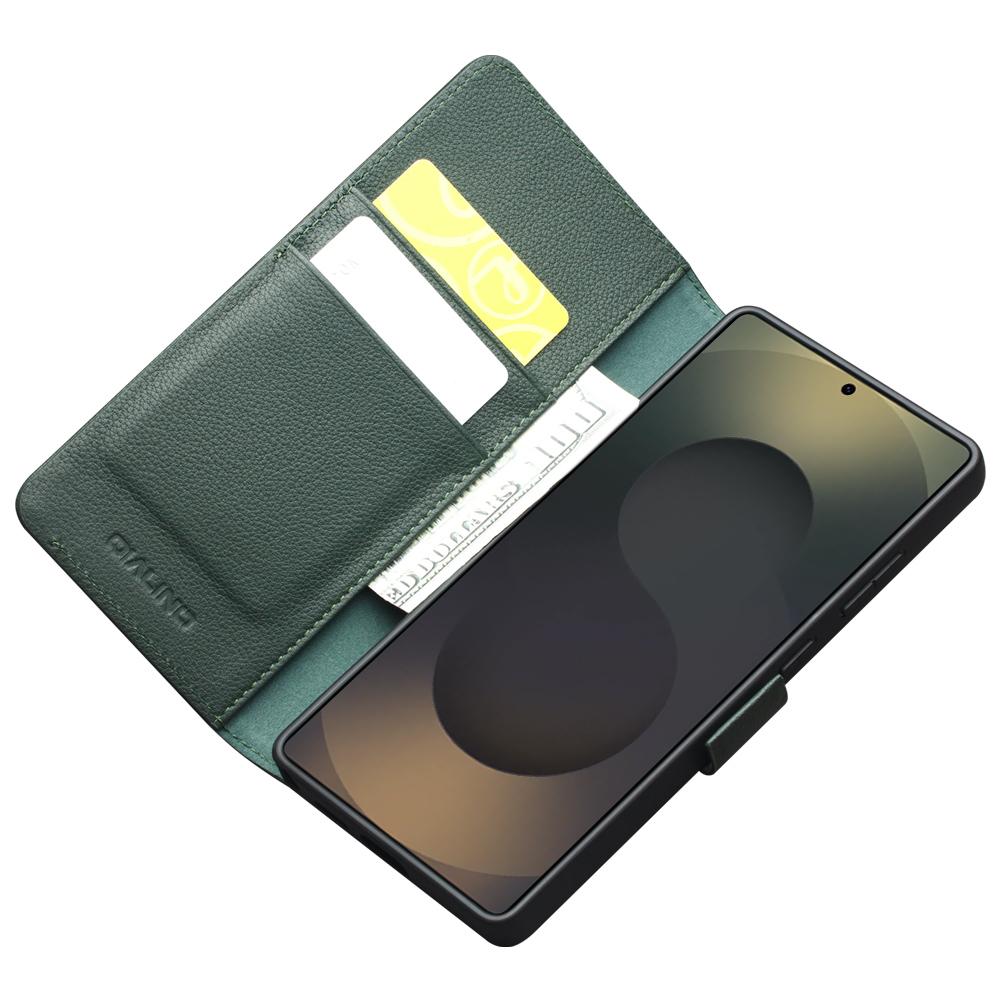 QIALINO For Samsung Galaxy S25 Ultra Wallet Case Genuine Cow Leather Flip Stand Phone Cover Black
QIALINO For Samsung Galaxy S25 Ultra Wallet Case Genuine Cow Leather Flip Stand Phone Cover Black