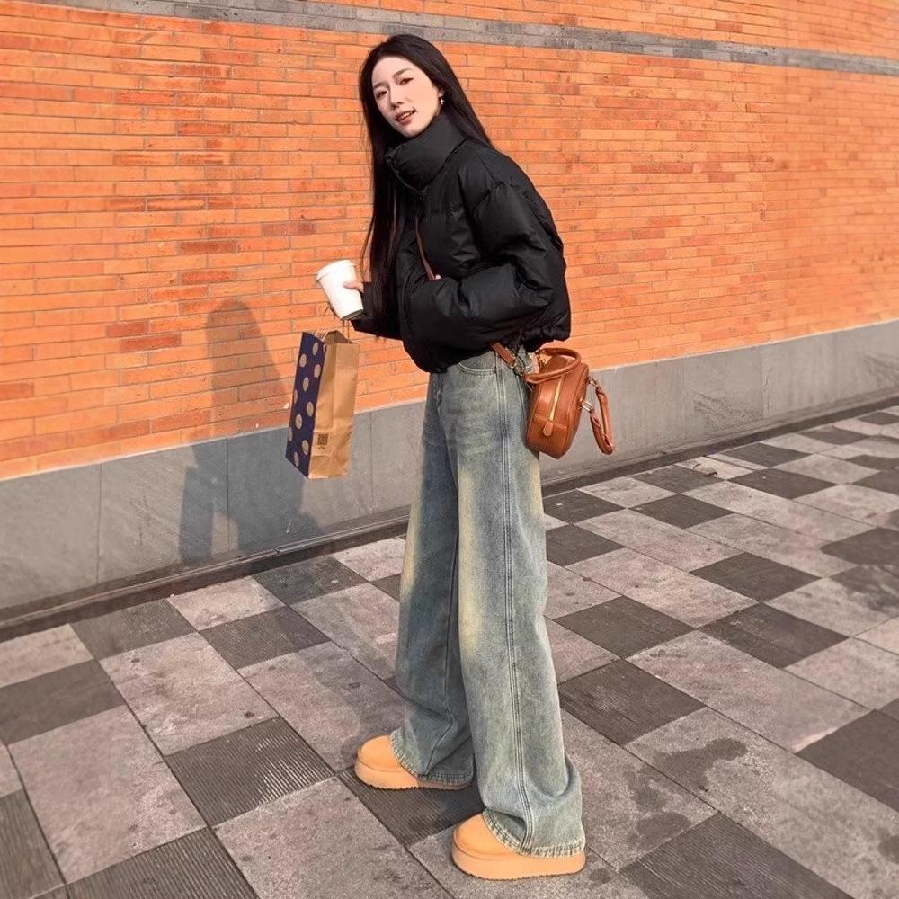 American Retro Light Blue High-Waisted Slim Straight Leg Jeans for Women - Spring/Autumn 2025 Collection XL
American Retro Light Blue High-Waisted Slim Straight Leg Jeans for Women - Spring/Autumn 2025 Collection XL