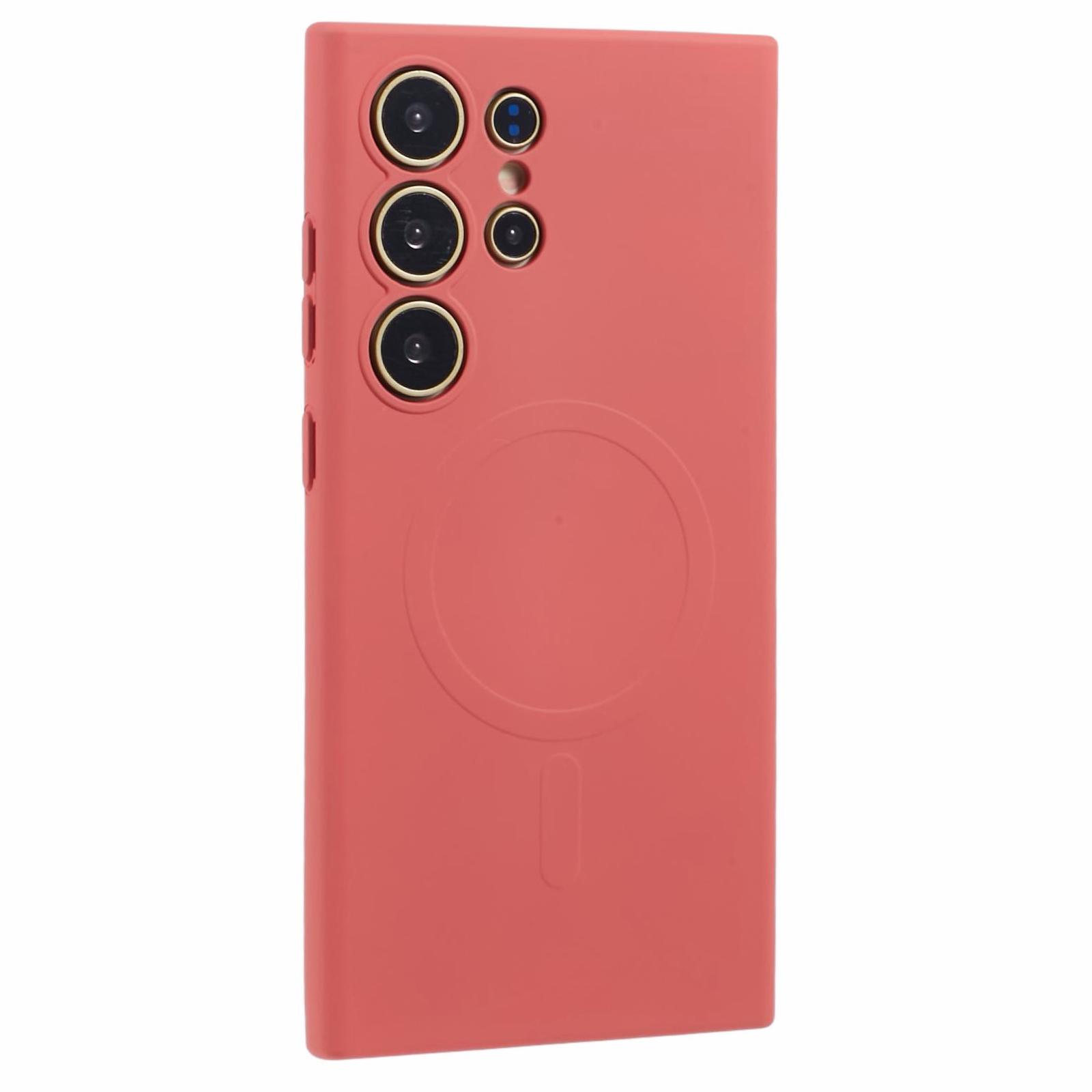 Чехол для Samsung Galaxy S25 Ultra, совместимый с MagSafe, противоударный чехол для телефона из ТПУ Camellia Red
Чехол для Samsung Galaxy S25 Ultra, совместимый с MagSafe, противоударный чехол для телефона из ТПУ Camellia Red