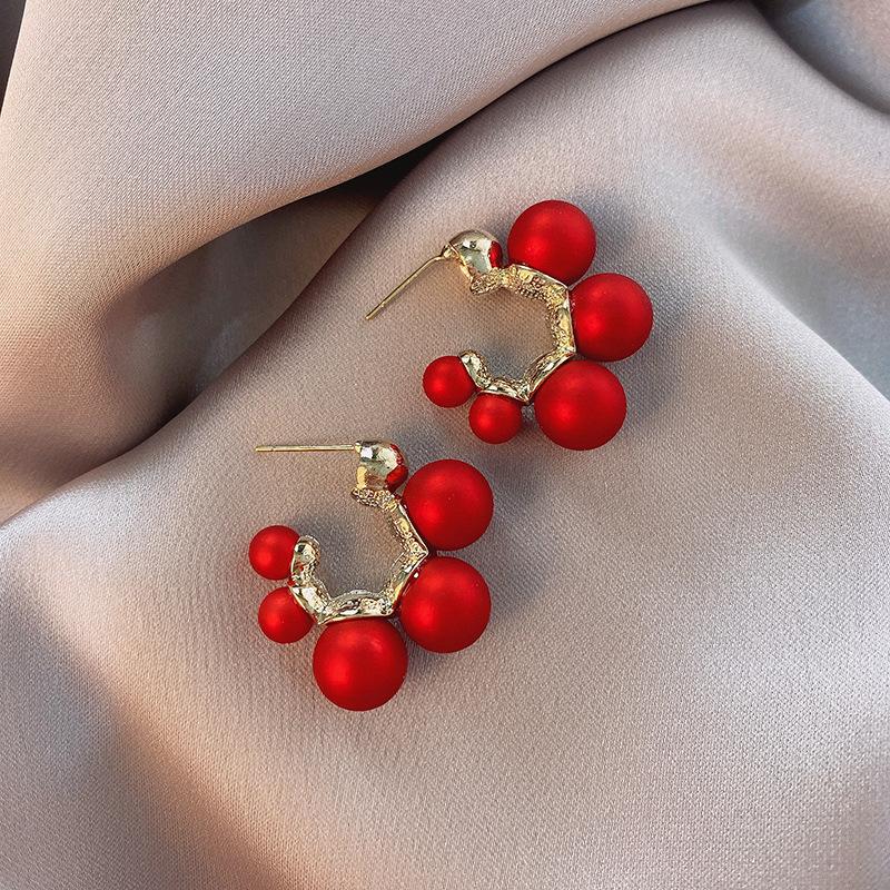Elegant Celebrity Metal Inlaid Pearl Earrings For Woman Fashion Zircon New Luxury Wedding Party Girl s Unusual Earrings
Elegant Celebrity Metal Inlaid Pearl Earrings For Woman Fashion Zircon New Luxury Wedding Party Girl s Unusual Earrings
