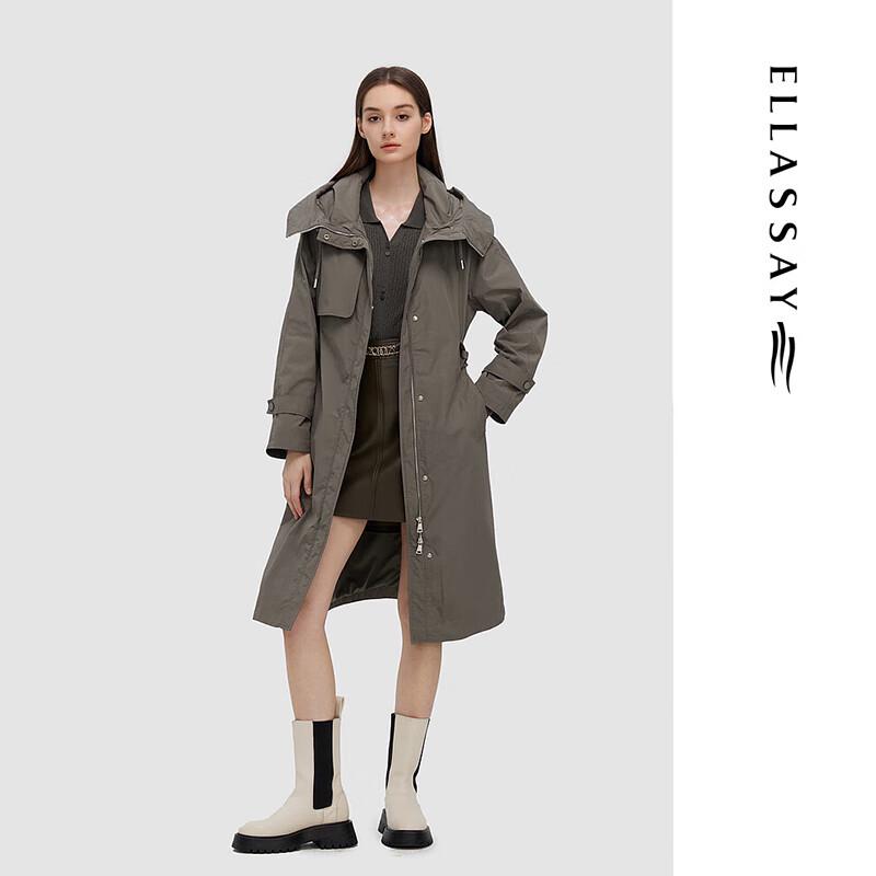 ELLASSAY Women s Classic Trench Down Jacket with Large Fur Collar M
ELLASSAY Women s Classic Trench Down Jacket with Large Fur Collar M