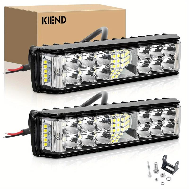 2PCS 7 Inch LED Light Bar 60W 6500K White Off Road Driving Auxiliary LED Work Lights for Truck ATV Boat SUV Motorbike 12V 24V
2PCS 7 Inch LED Light Bar 60W 6500K White Off Road Driving Auxiliary LED Work Lights for Truck ATV Boat SUV Motorbike 12V 24V