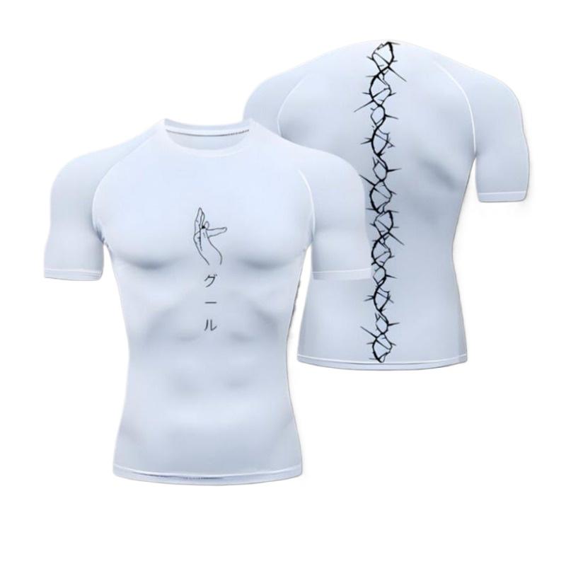 Compression Shirt Gym Sportwear Muscle Absorbing Tight High-Elasticity Fashion Breathable Quick Drying Fitness Sweatshirt Elastic Jogging Slim Fit XXXL
Compression Shirt Gym Sportwear Muscle Absorbing Tight High-Elasticity Fashion Breathable Quick Drying Fitness Sweatshirt Elastic Jogging Slim Fit XXXL