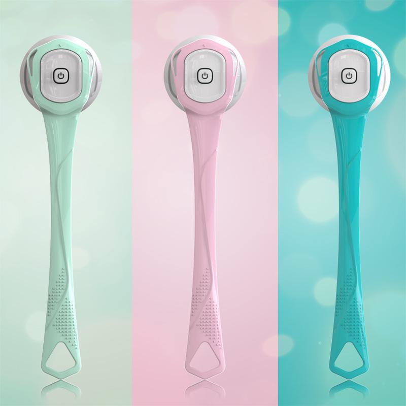 Водонепроницаемая многофункциональная силиконовая электрическая щетка для мытья тела с длинной ручкой небесно-голубой
Водонепроницаемая многофункциональная силиконовая электрическая щетка для мытья тела с длинной ручкой небесно-голубой