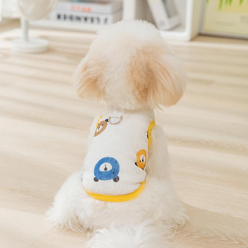 Puppy dog clothes spring and summer cute full print mesh traction vest thin breathable suspenders cat pet clothes XXL (recommended weight 15-10kg)
Puppy dog clothes spring and summer cute full print mesh traction vest thin breathable suspenders cat pet clothes XXL (recommended weight 15-10kg)