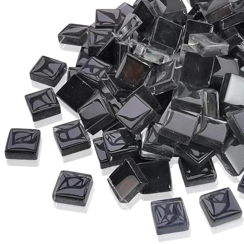 TOMOTHY mosaic tiles 10mm 200g decorative tiles glass tile handmade tile craft mosaic glass summer vacation Crafts 1cm black monochromatic
TOMOTHY mosaic tiles 10mm 200g decorative tiles glass tile handmade tile craft mosaic glass summer vacation Crafts 1cm black monochromatic