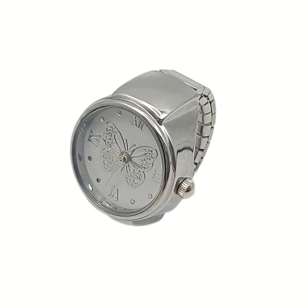 Small and Handsome Small Butterfly Round Pointer Quartz Ring Watch, High end Gold and Silver Finger Watch серебряный
Small and Handsome Small Butterfly Round Pointer Quartz Ring Watch, High end Gold and Silver Finger Watch серебряный