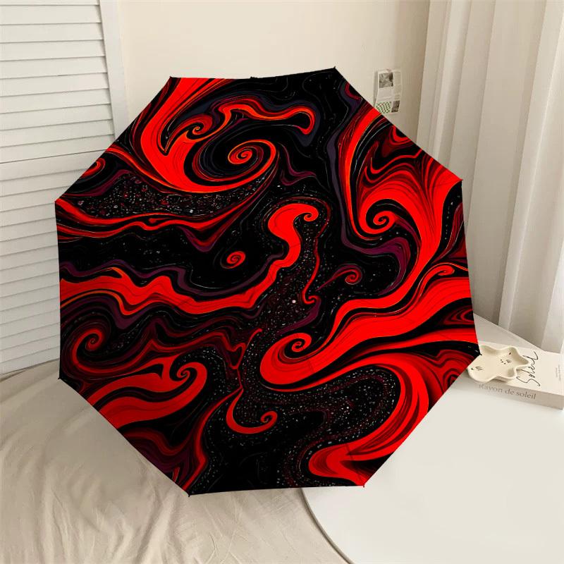 1pc fire swirls Automatic Open/Close Umbrella with Windproof, 8-Rib Sturdy Canopy, Durable Ribs, Fashionable Design1139A
1pc fire swirls Automatic Open/Close Umbrella with Windproof, 8-Rib Sturdy Canopy, Durable Ribs, Fashionable Design1139A