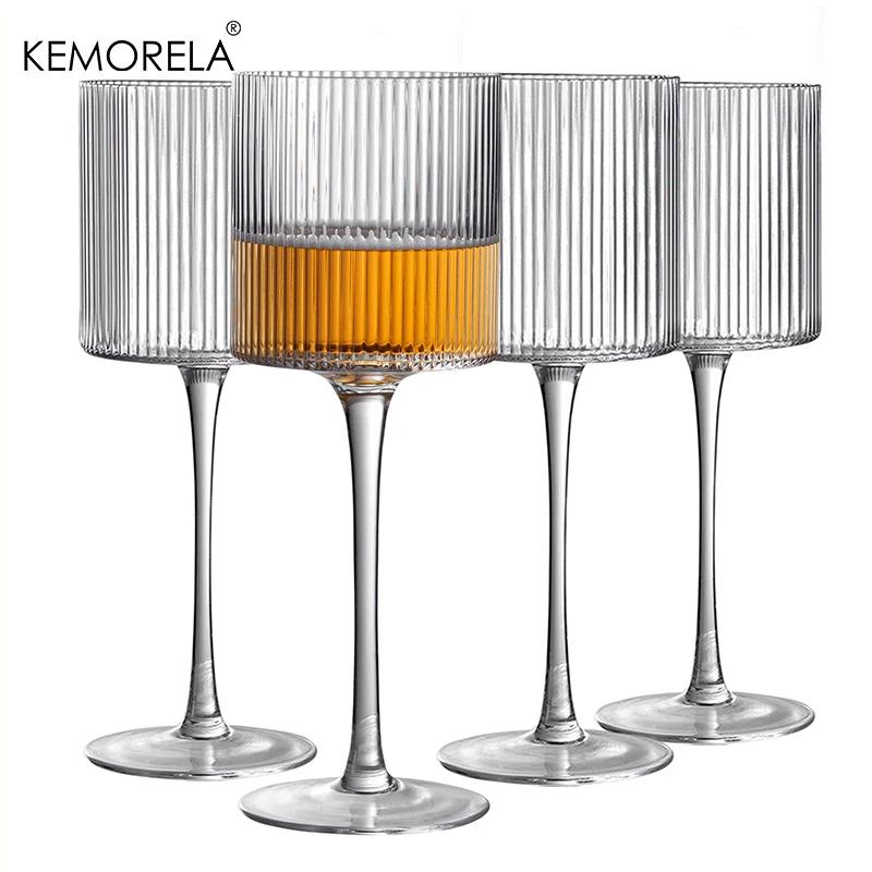 4PCS French Vertical lines Champagne Glasses Home Glass Goblets High-end Red Wine Glasses White Wine Glasses Cocktail Glasses
4PCS French Vertical lines Champagne Glasses Home Glass Goblets High-end Red Wine Glasses White Wine Glasses Cocktail Glasses