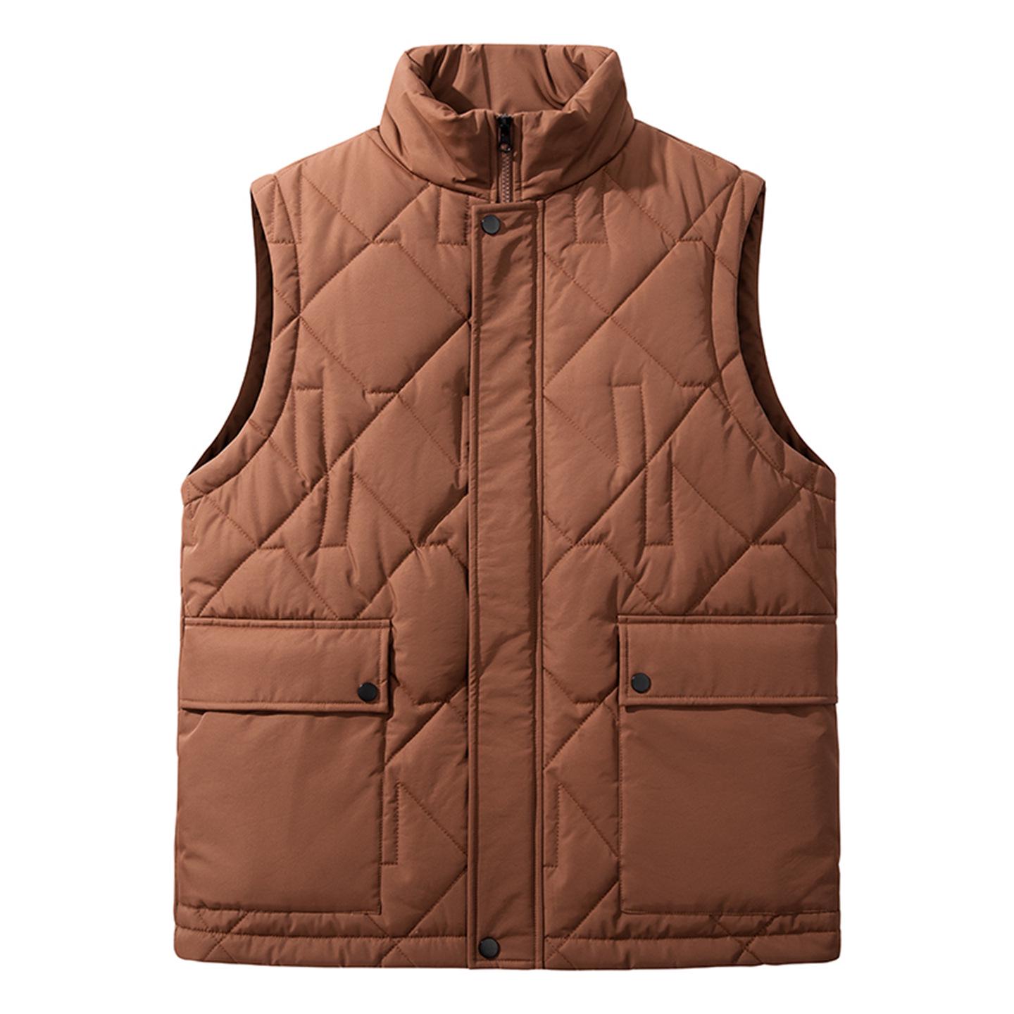 Men s Plus Size Lightweight Warm Cotton Vest, Winter Thickened Version XL темно-коричневого кольору
Men s Plus Size Lightweight Warm Cotton Vest, Winter Thickened Version XL темно-коричневого кольору