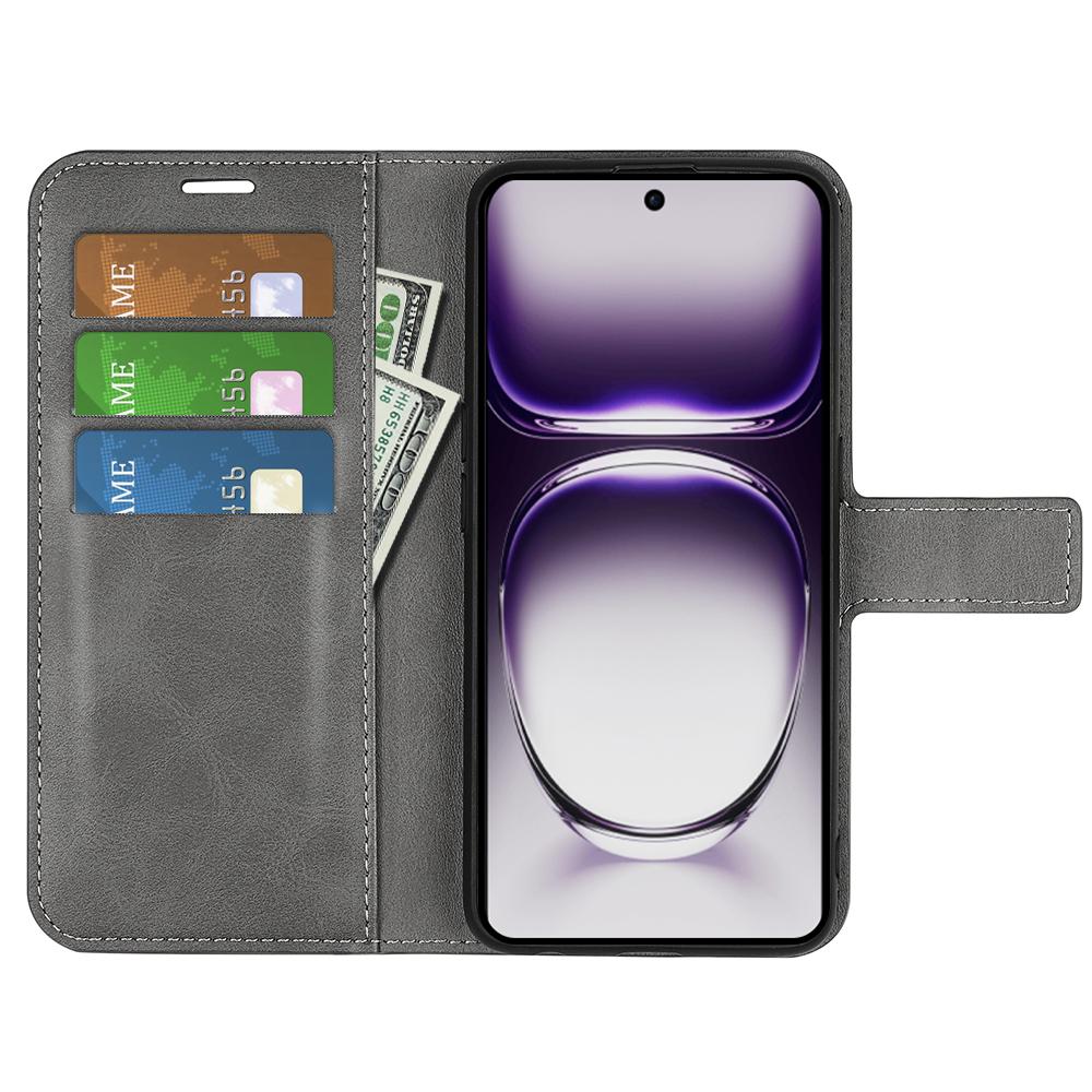 For Oppo Reno12 Pro 5G (Global) Case Scratch-Proof Calf Texture Leather Stand Phone Cover Grey
For Oppo Reno12 Pro 5G (Global) Case Scratch-Proof Calf Texture Leather Stand Phone Cover Grey