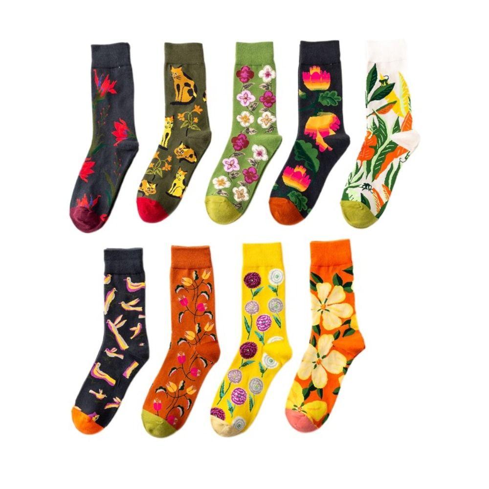 Носки Graffiti Crew Sox Harajuku Plant Cotton Flower Socks, носки средней длины, носки для пар, женские носки N
Носки Graffiti Crew Sox Harajuku Plant Cotton Flower Socks, носки средней длины, носки для пар, женские носки N