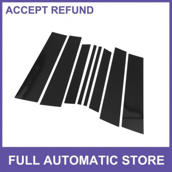 8 Pcs Door Pillar Window Trim for Toyota Highlander 22-24 Black
8 Pcs Door Pillar Window Trim for Toyota Highlander 22-24 Black