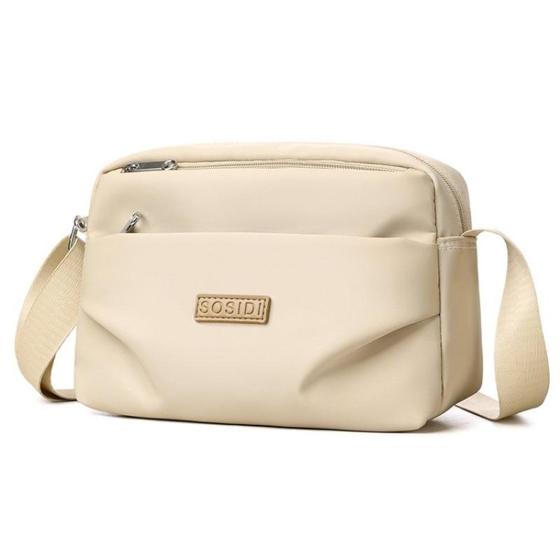 New casual small square bag for daily commuting, simple and lightweight single shoulder bag, multi-layer versatile waterproof crossbody bag бежевый
New casual small square bag for daily commuting, simple and lightweight single shoulder bag, multi-layer versatile waterproof crossbody bag бежевый