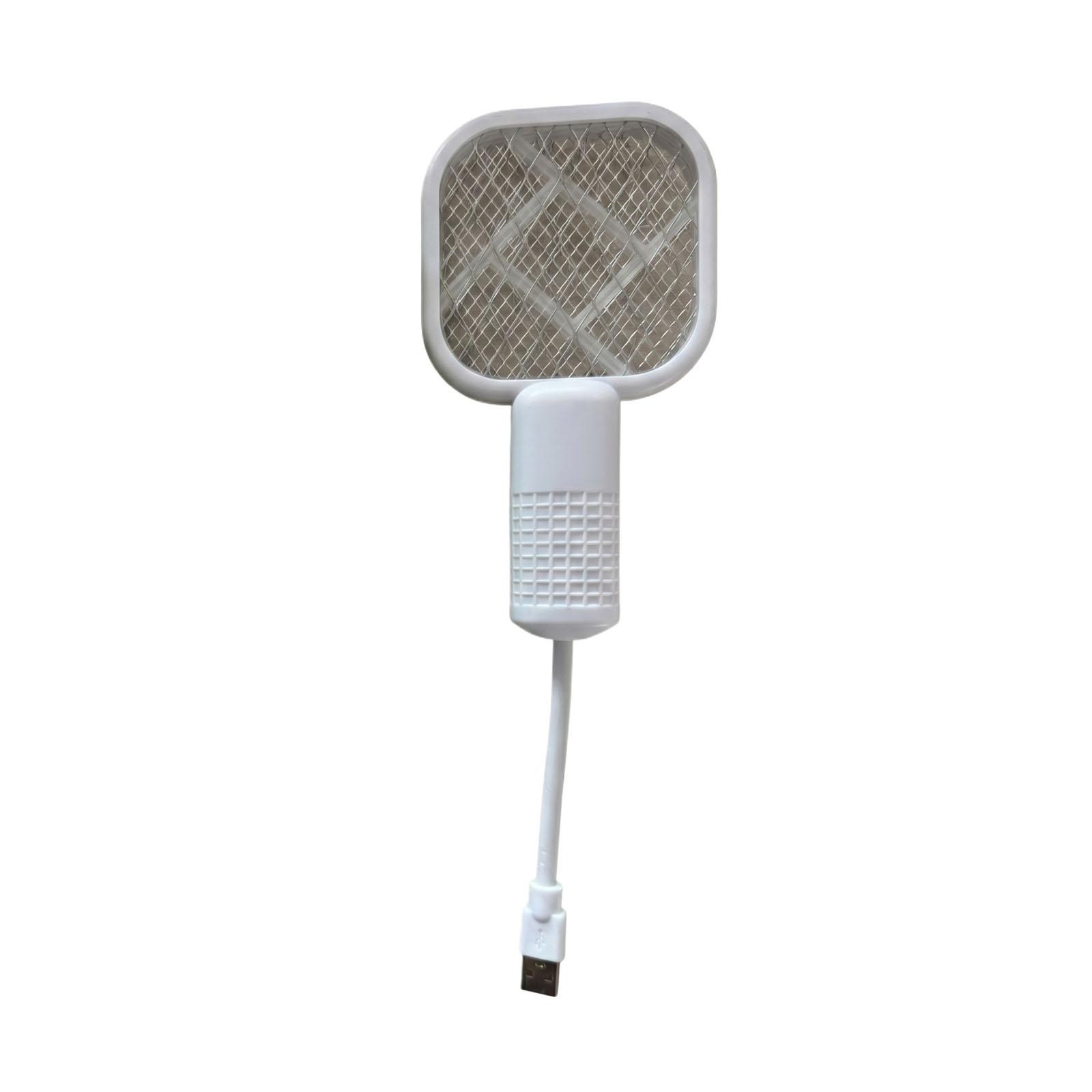 Electric Mosquito Swatter with USB Rechargeable Battery Powered Bug Zapper Handheld Insect Killer Racket for Indoor Outdoor Use ONE SIZE білий
Electric Mosquito Swatter with USB Rechargeable Battery Powered Bug Zapper Handheld Insect Killer Racket for Indoor Outdoor Use ONE SIZE білий