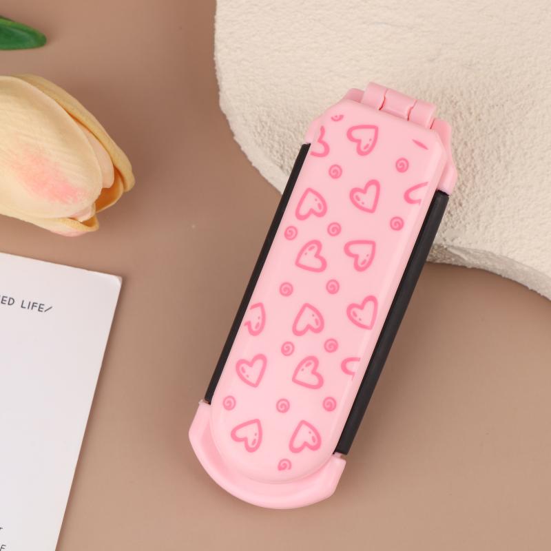 Складная расческа для волос с рисунком «Розовые бабочки», портативные массажные щетки для головы, массажер для кожи головы, дорожные расчески для прямых и вьющихся волос
Складная расческа для волос с рисунком «Розовые бабочки», портативные массажные щетки для головы, массажер для кожи головы, дорожные расчески для прямых и вьющихся волос