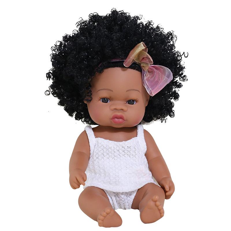 Чорна емальована лялька Reborn Doll М яка гумова імітація дитячої африканської ляльки Лялька дитяча іграшка для ванни
Чорна емальована лялька Reborn Doll М яка гумова імітація дитячої африканської ляльки Лялька дитяча іграшка для ванни